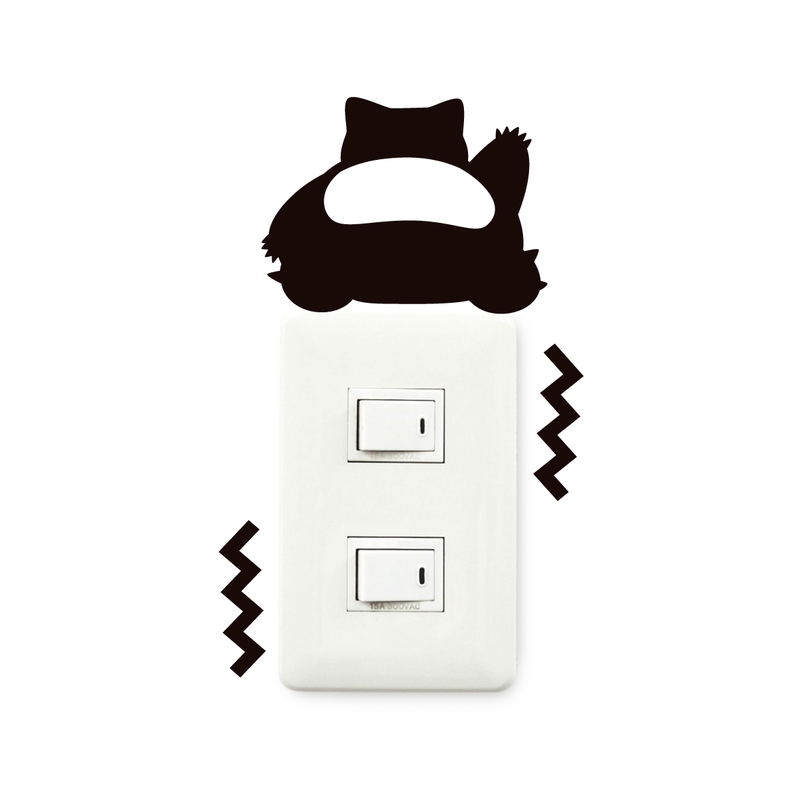 Pokemon Wall Sticker Wall Story Snorlax image 1