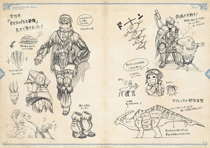 Sketches Traveler's Journal - Monster Hunter: World Editor's Log image 3