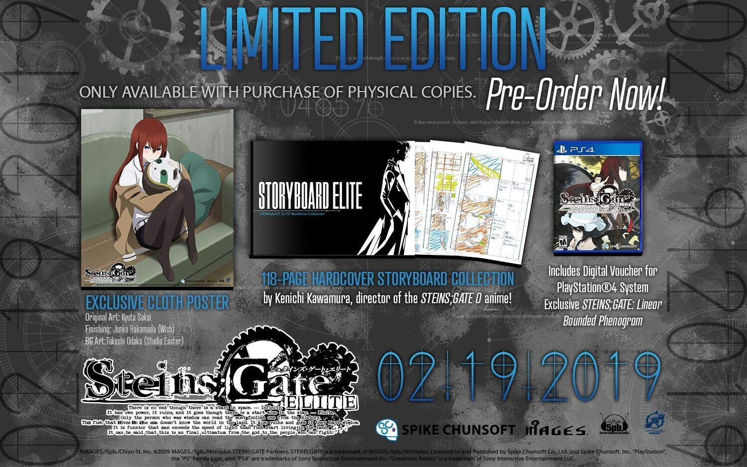 Steins;Gate Elite [Limited Edition] for PlayStation 4