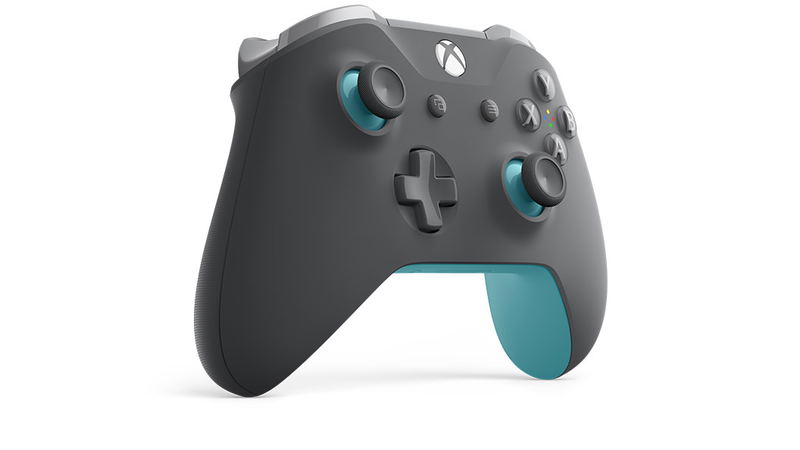 Xbox Wireless Controller (Grey x Blue) image 3