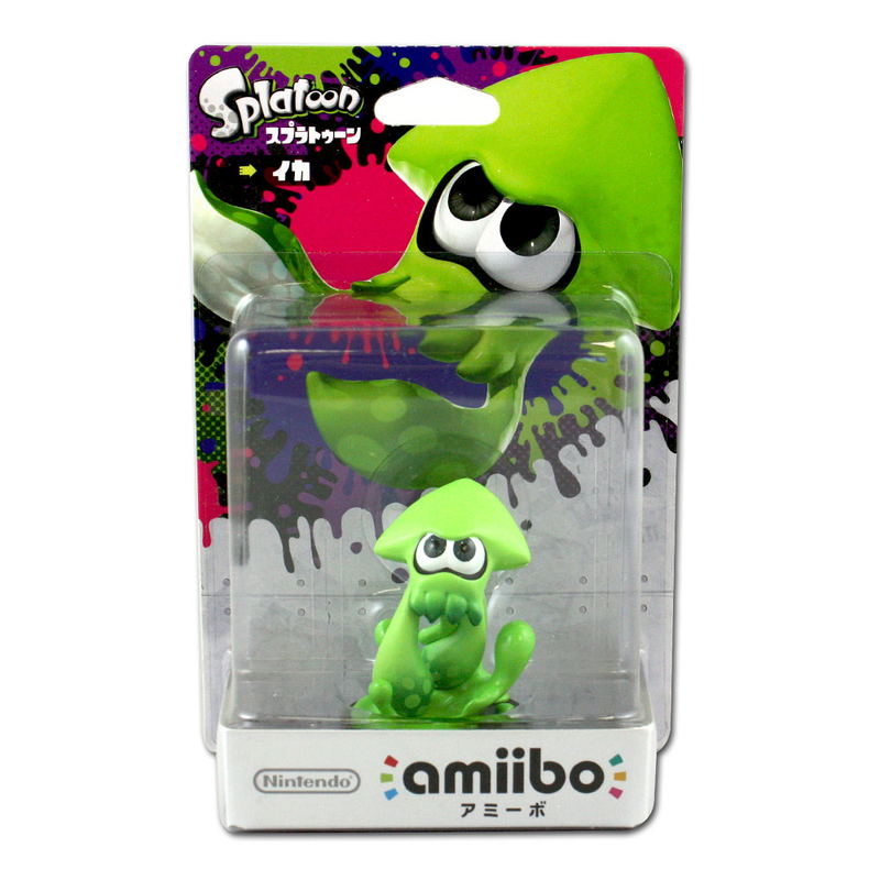 amiibo Splatoon Series Figure (Ika) (Re-run) image 1