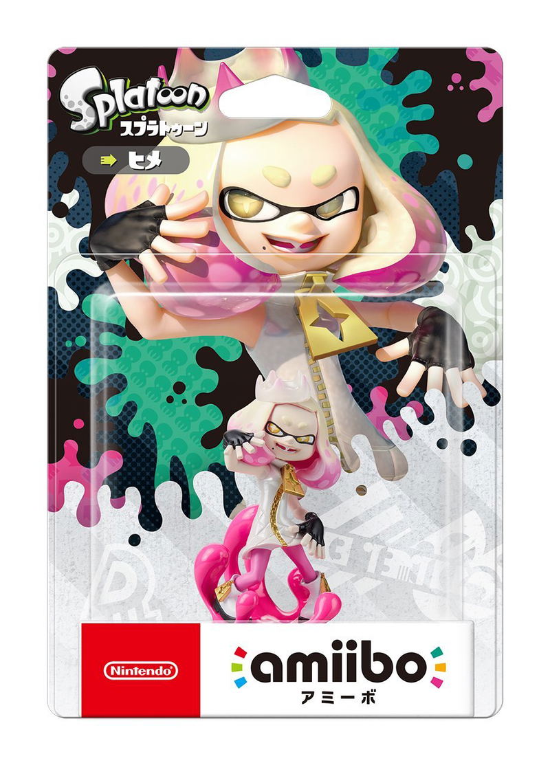 amiibo Splatoon 2 Series Figure (Hime) (Re-run) image 1