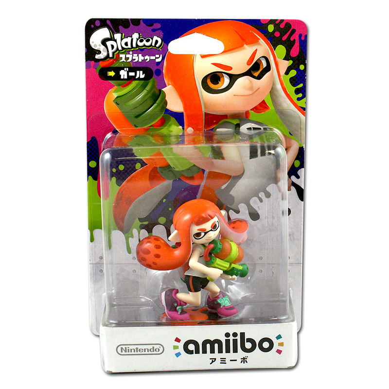 amiibo Splatoon Series Figure (Girl) (Re-run) image 1