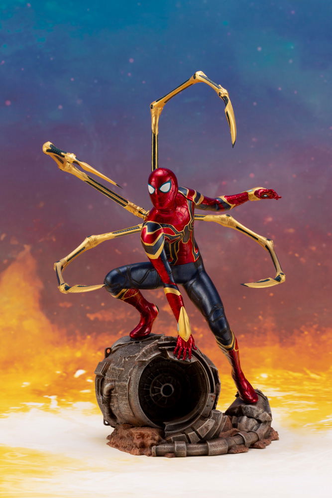 ARTFX+ Avengers Infinity War 1/10 Scale Pre-Painted Figure: Iron Spider -Infinity War- image 2