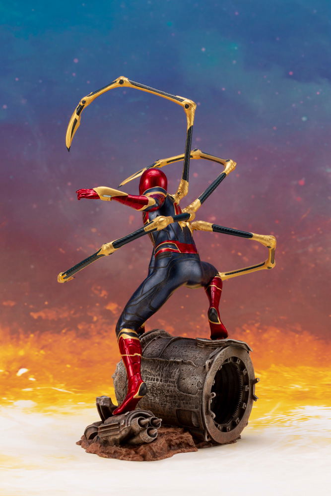 ARTFX+ Avengers Infinity War 1/10 Scale Pre-Painted Figure: Iron Spider -Infinity War- image 5