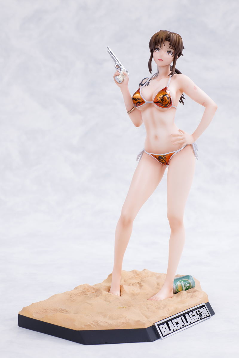 Black Lagoon 1/6 Scale Pre-Painted Figure: Revy -Swimsuit Ver.II- image 1