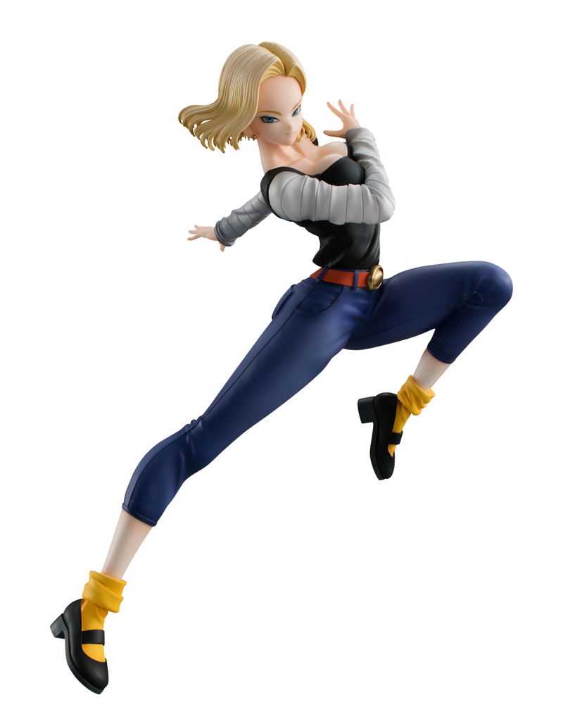 Dragon Ball Gals Dragon Ball Z Pre-Painted PVC Figure: Android 18 Ver. IV image 1