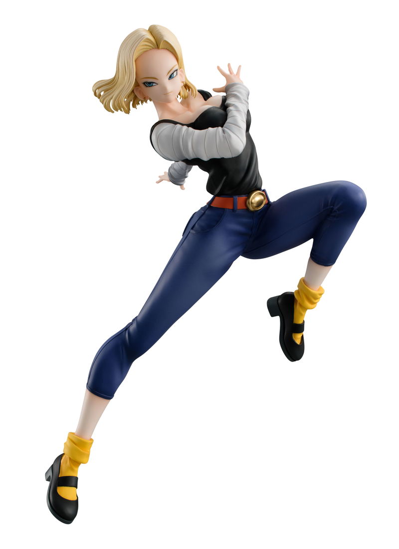 Dragon Ball Gals Dragon Ball Z Pre-Painted PVC Figure: Android 18 Ver. IV image 2