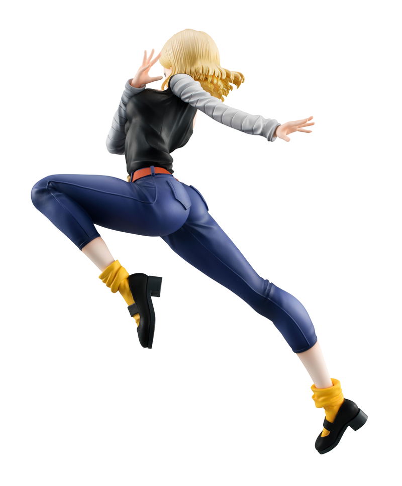 Dragon Ball Gals Dragon Ball Z Pre-Painted PVC Figure: Android 18 Ver. IV image 3