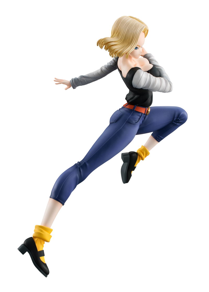 Dragon Ball Gals Dragon Ball Z Pre-Painted PVC Figure: Android 18 Ver. IV image 4