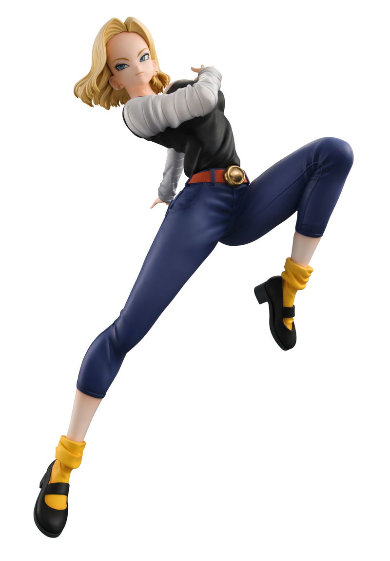 Dragon Ball Gals Dragon Ball Z Pre-Painted PVC Figure: Android 18 Ver. IV image 6