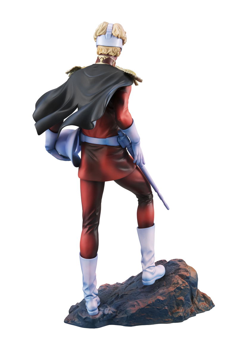 Gundam Guys Generation Mobile Suit Gundam 1/8 Scale Pre-Painted Figure: Char Aznable Art Graphics image 10