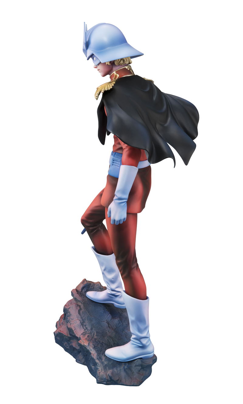 Gundam Guys Generation Mobile Suit Gundam 1/8 Scale Pre-Painted Figure: Char Aznable Art Graphics image 4