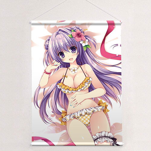 Hana Nanaroba Original Illustration B2 Wall Scroll: Fuuka Shinonome image 1
