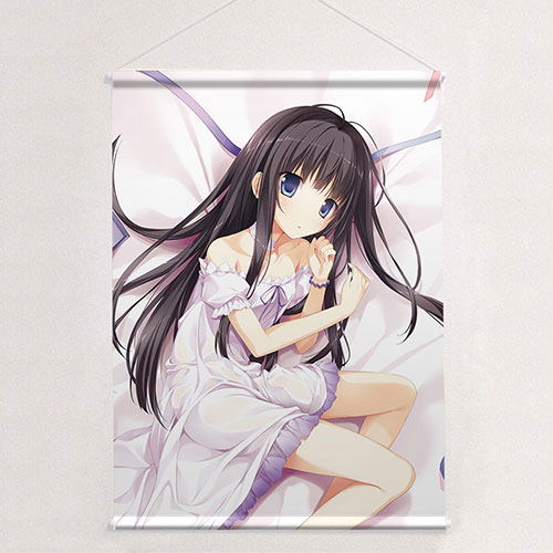 Karory Sensei Original Illustration B2 Wall Scroll: Koyuki / Negligee image 1