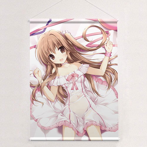 Karory Sensei Original Illustration B2 Wall Scroll: Maika-chan / Negligee image 1