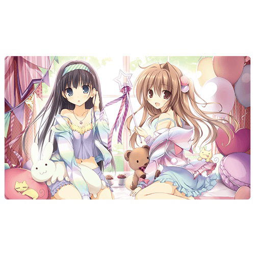 Karory Sensei Original Illustration Play Mat: Maika & Koyuki image 1