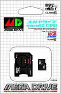 Mega Drive microSDHC card + SD Adapter Set (16 GB) thumbnail 1