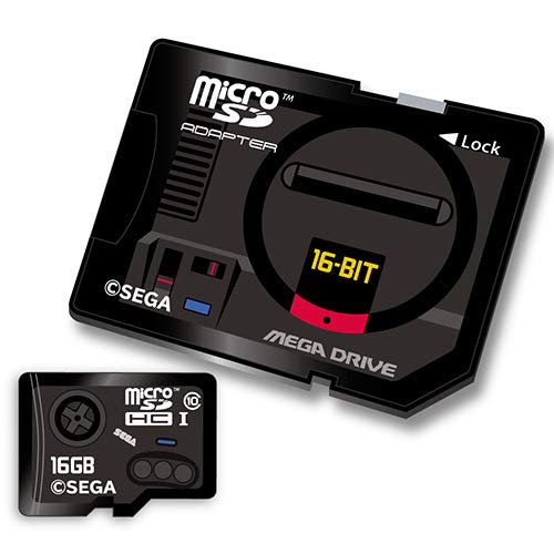 Mega Drive microSDHC card + SD Adapter Set (16 GB) image 2