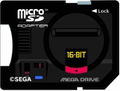 Mega Drive microSDHC card + SD Adapter Set (16 GB) thumbnail 4