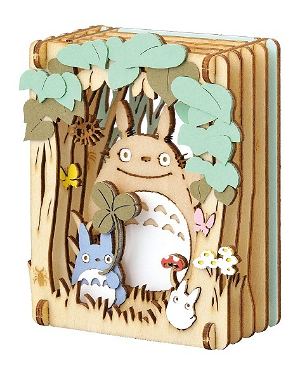 My Neighbor Totoro - PT-W03 Moment Of Wooden Shadow Wood Style Paper Theater