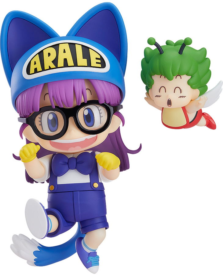 Nendoroid No. 1009 Dr. Slump Arale Chan: Arale Norimaki Cat Ears Ver. & Gatchan [Good Smile Company Online Shop Limited Ver.] image 1