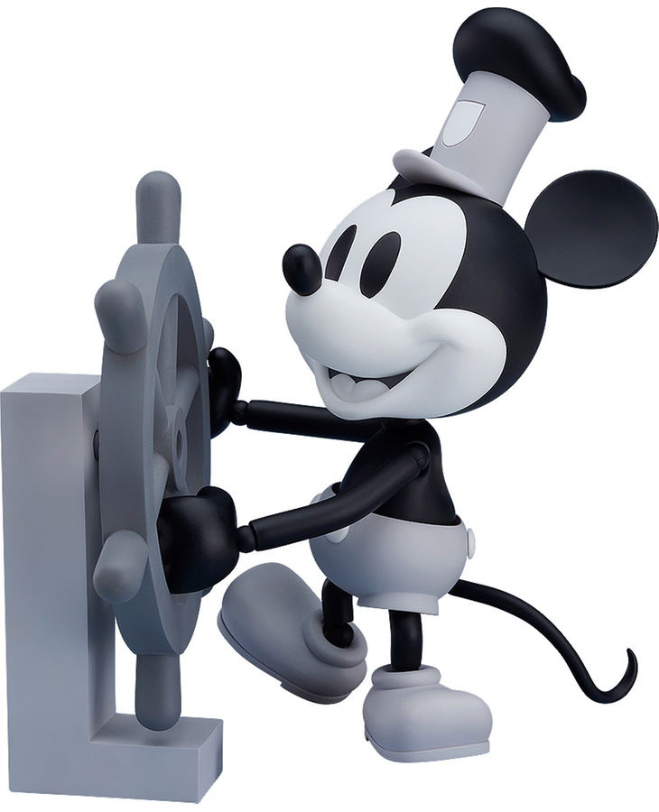 Nendoroid No. 1010a Steamboat Willie: Mickey Mouse 1928 Ver. (Black & White) image 1