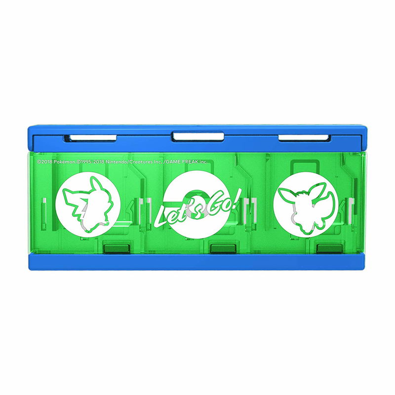 Pocket Monster Push Card Case 6 for Nintendo Switch (Pikachu x Eevee) image 1