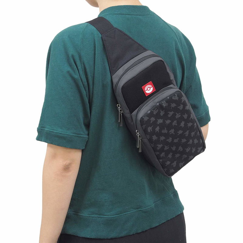 Pocket Monster Shoulder Pouch for Nintendo Switch (Pikachu x Eevee) image 3