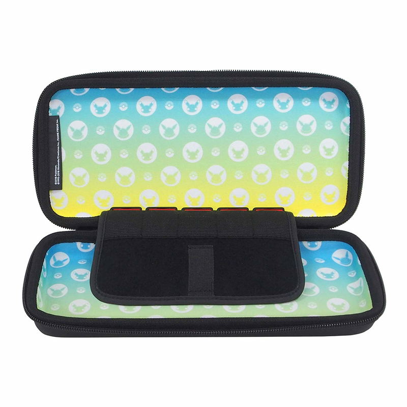 Pocket Monsters Hard Pouch for Nintendo Switch (Pikachu x Eevee) image 2