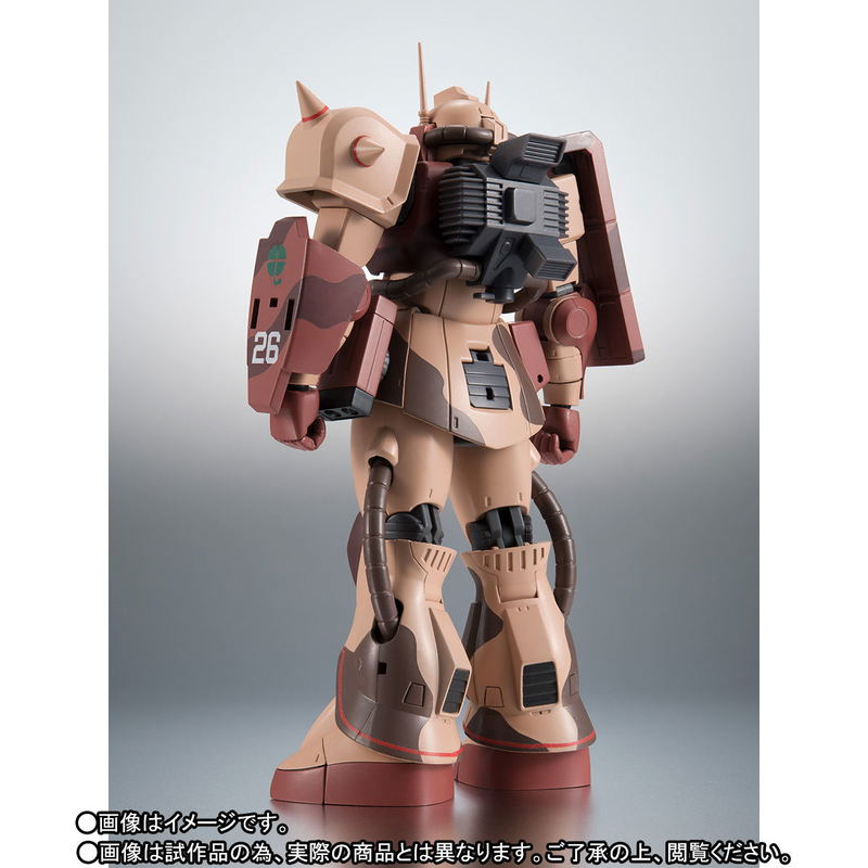 Robot Spirits Side MS Mobile Suit Variations: MS-06D Zaku Desert Type Caracal Corps ver. A.N.I.M.E. image 4