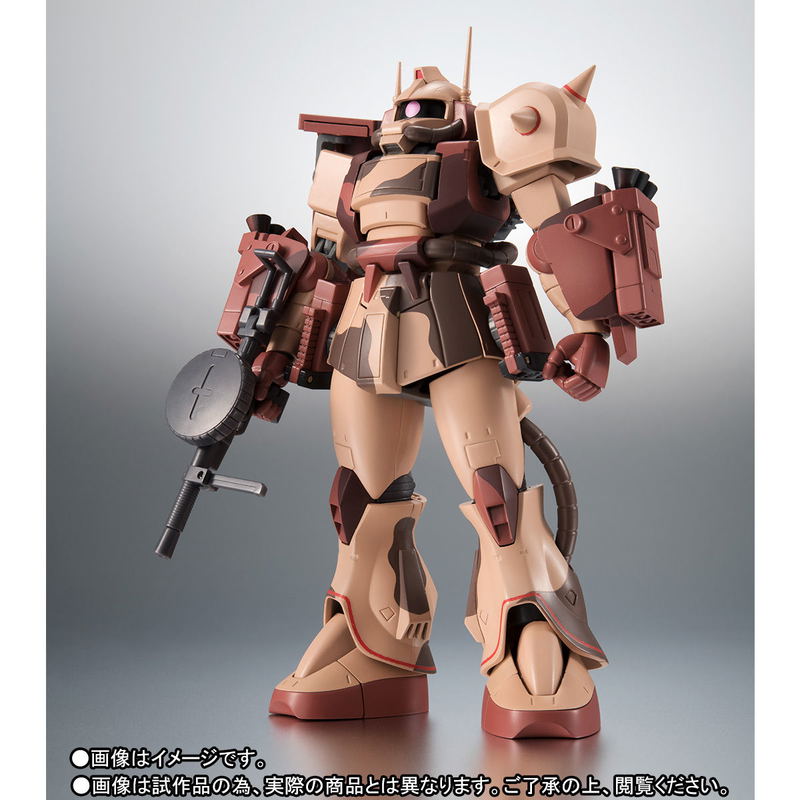 Robot Spirits Side MS Mobile Suit Variations: MS-06D Zaku Desert Type Caracal Corps ver. A.N.I.M.E. image 5