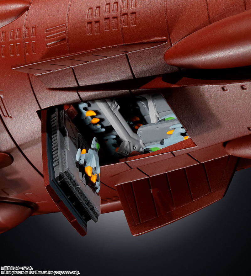 Soul of Chogokin GX-86 Star Blazers Space Battleship Yamato 2202: Yamato image 16