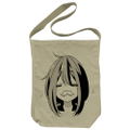 Yurucamp - Nadeshiko And Beard Shoulder Tote Bag Sand Khaki thumbnail 1