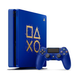 PlayStation 4 Slim 1TB Console Days of Play Bundle [Limited Edition]_