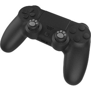 CYBER · Neko-chan Analog Stick Cover for PS4 DualShock Controller (Black x Gray)