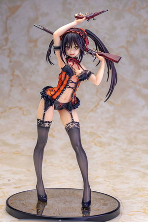 Date A Live 1/7 Scale Pre-Painted Figure: Kurumi Tokisaki Lingerie Ver. [AmiAmi Limited Edition]_