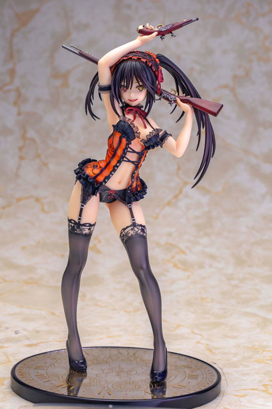 Date A Live 1/7 Scale Pre-Painted Figure: Kurumi Tokisaki Lingerie Ver. [AmiAmi Limited Edition] image 1