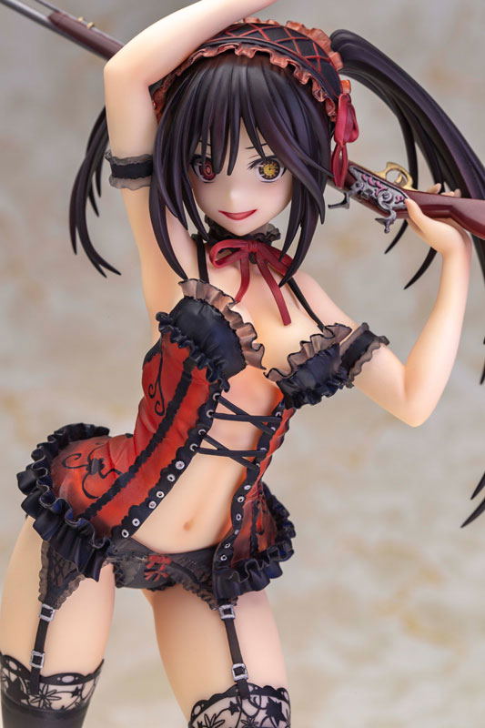 Date A Live 1/7 Scale Pre-Painted Figure: Kurumi Tokisaki Lingerie Ver. [AmiAmi Limited Edition] image 3