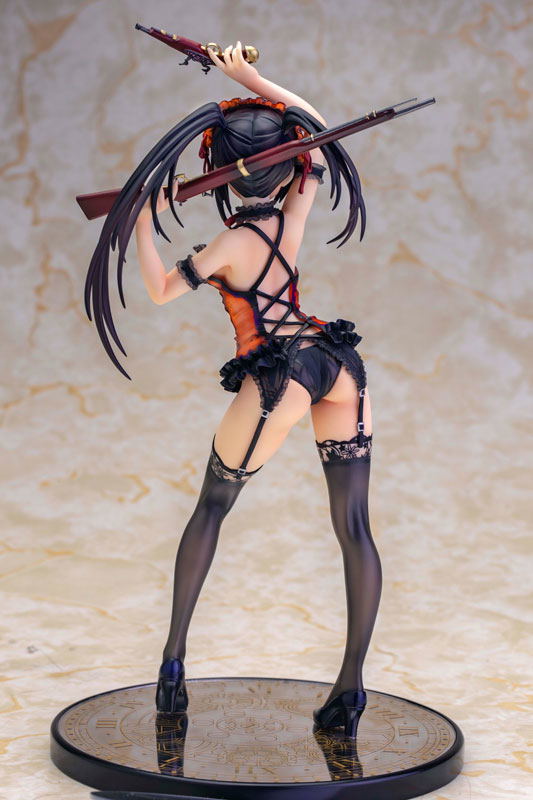Date A Live 1/7 Scale Pre-Painted Figure: Kurumi Tokisaki Lingerie Ver. [AmiAmi Limited Edition] image 6