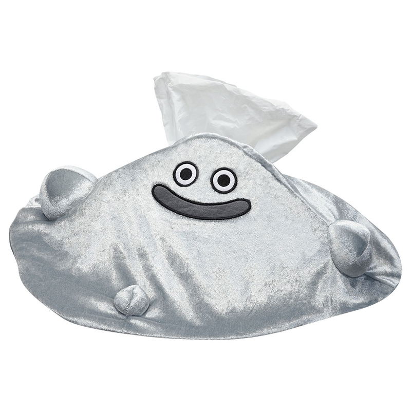 Dragon Quest Smile Slime Plush Tissue Cover - Hagure Metal image 1