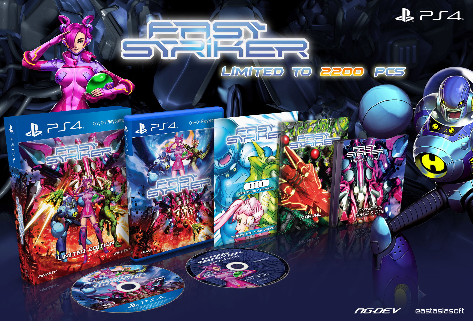 Fast Striker Limited Edition - Ps4 ( Leia Descrição) | Frete grátis Fast Striker Limited Edition - Ps4 ( Leia Descrição) | Frete grátis