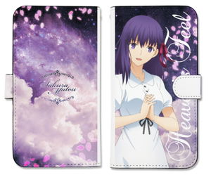 Fate/Stay Night [Heaven's Feel] - Sakura Matou Book Style Smartphone Case 158_