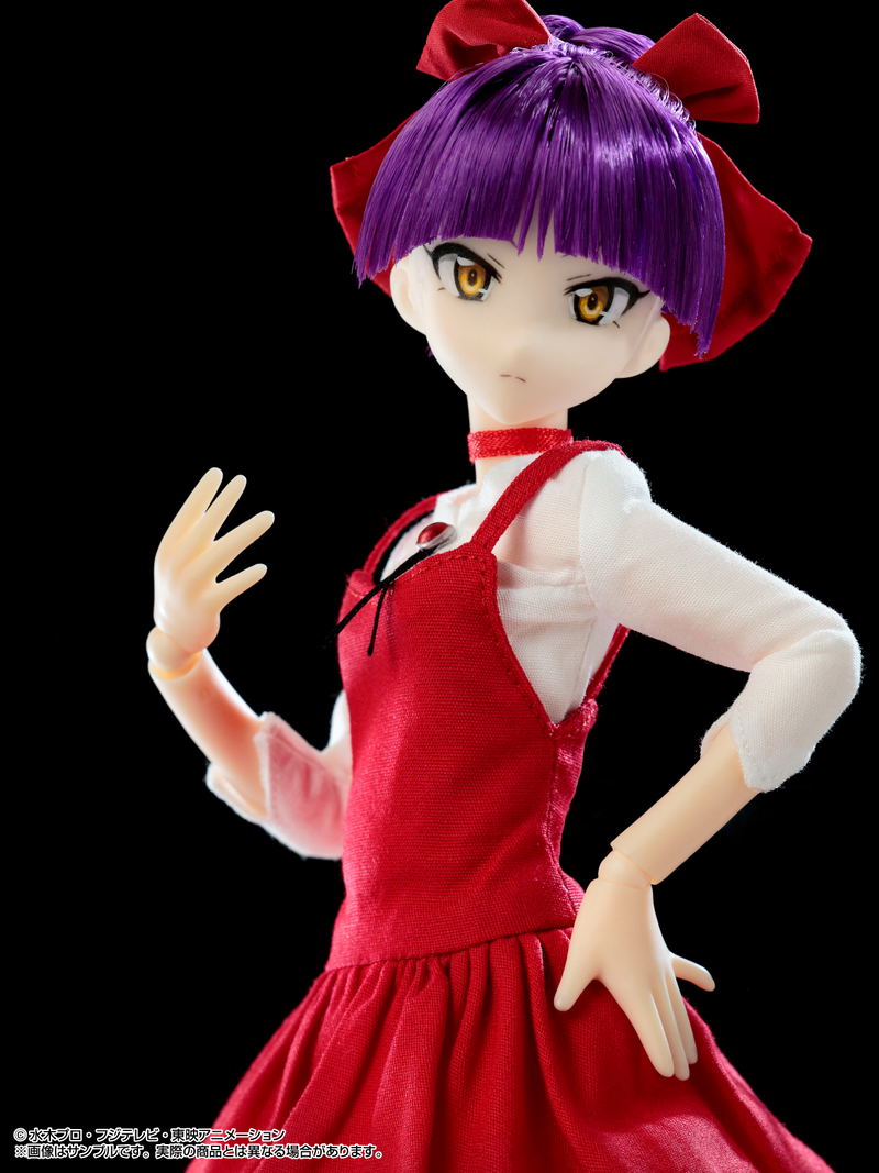 GeGeGe no Kitaro Pureneemo Character Series No. 114 1/6 Scale Fashion Doll: Neko Musume image 6