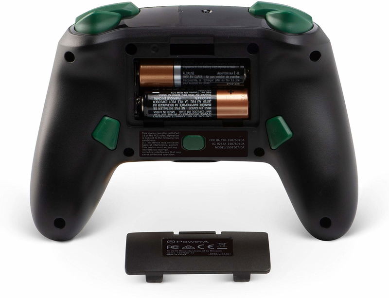 PowerA Enhanced Wireless Controller for Nintendo Switch (Link Silhouette) image 2