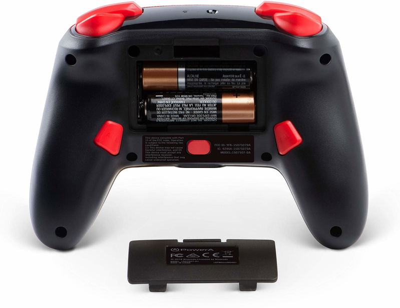PowerA Enhanced Wireless Controller for Nintendo Switch (Mario Silhouette) image 2
