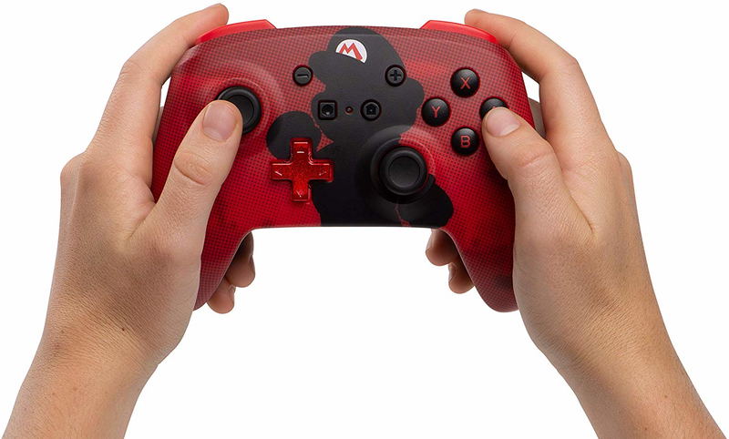 PowerA Enhanced Wireless Controller for Nintendo Switch (Mario Silhouette) image 4