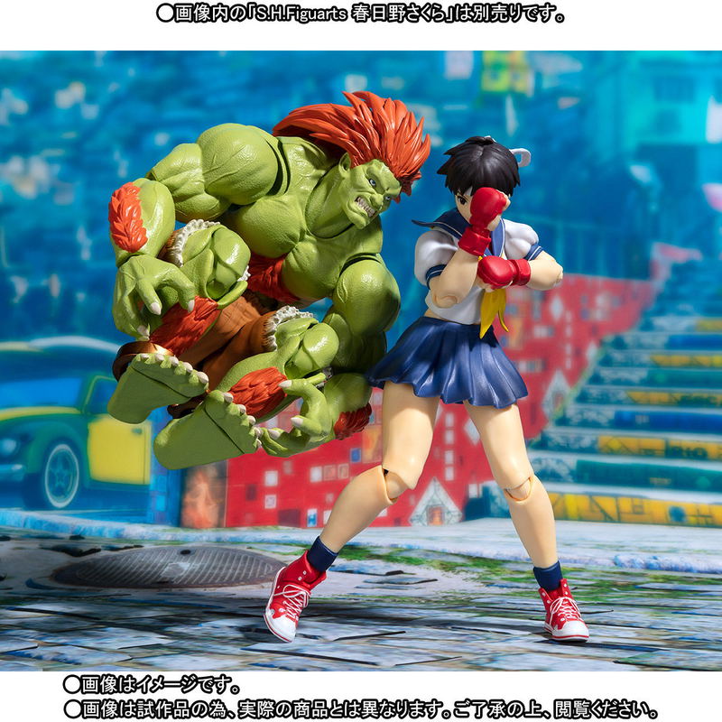 S.H.Figuarts Street Fighter V Arcade Edition: Blanka image 6