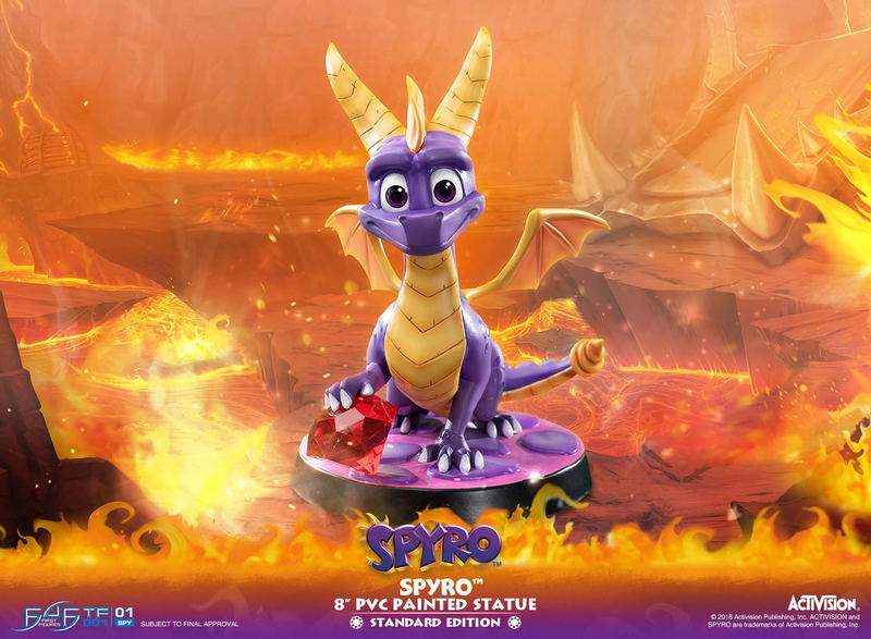 Spyro The Dragon PVC Painted Statue [Standard Edition] image 1