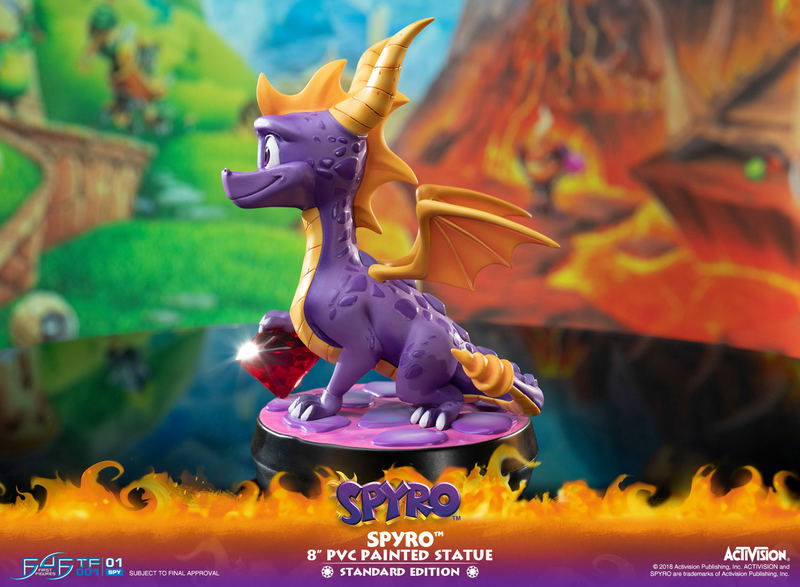Spyro The Dragon PVC Painted Statue [Standard Edition] image 14